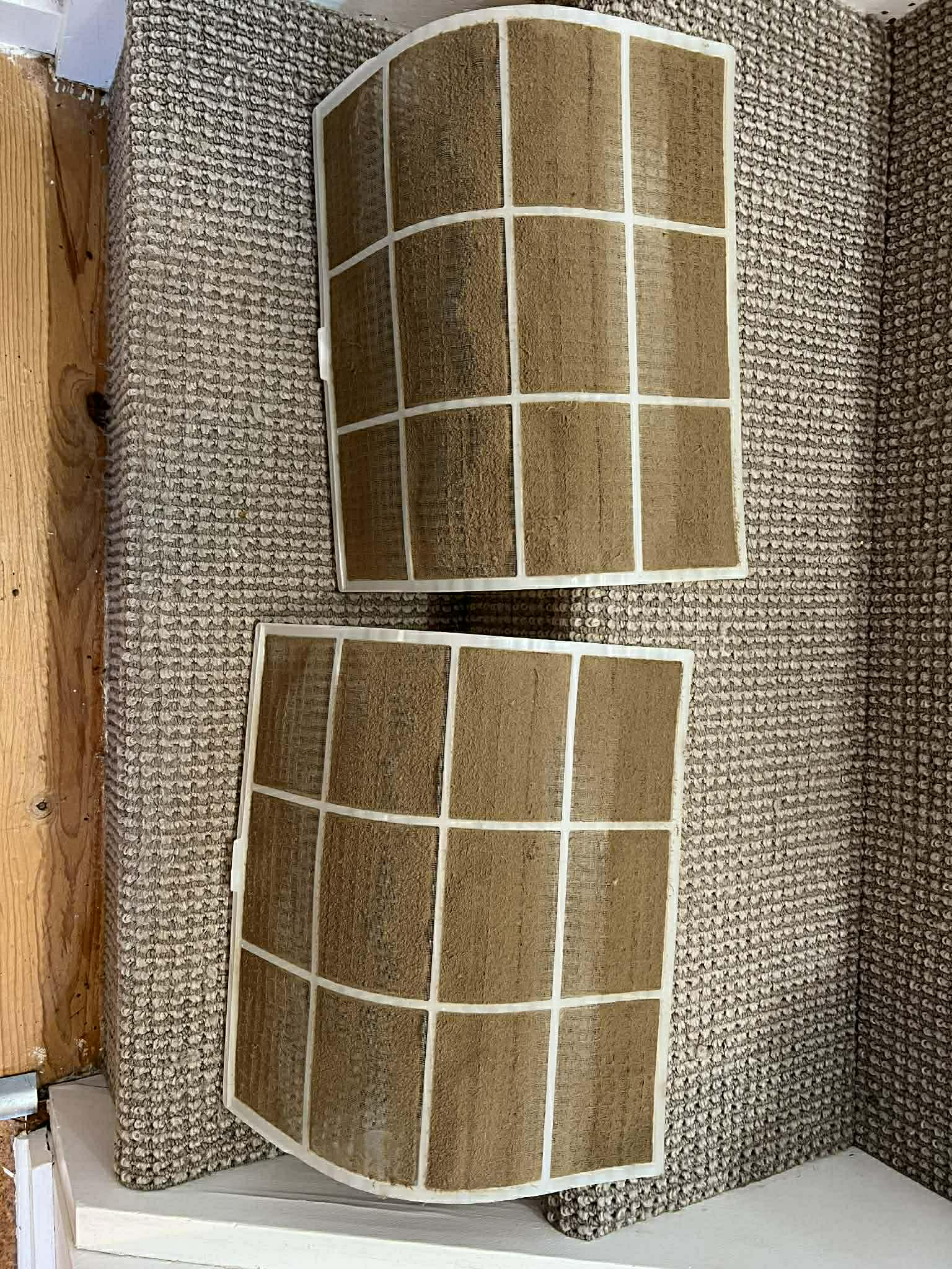 Filter Clean before photo