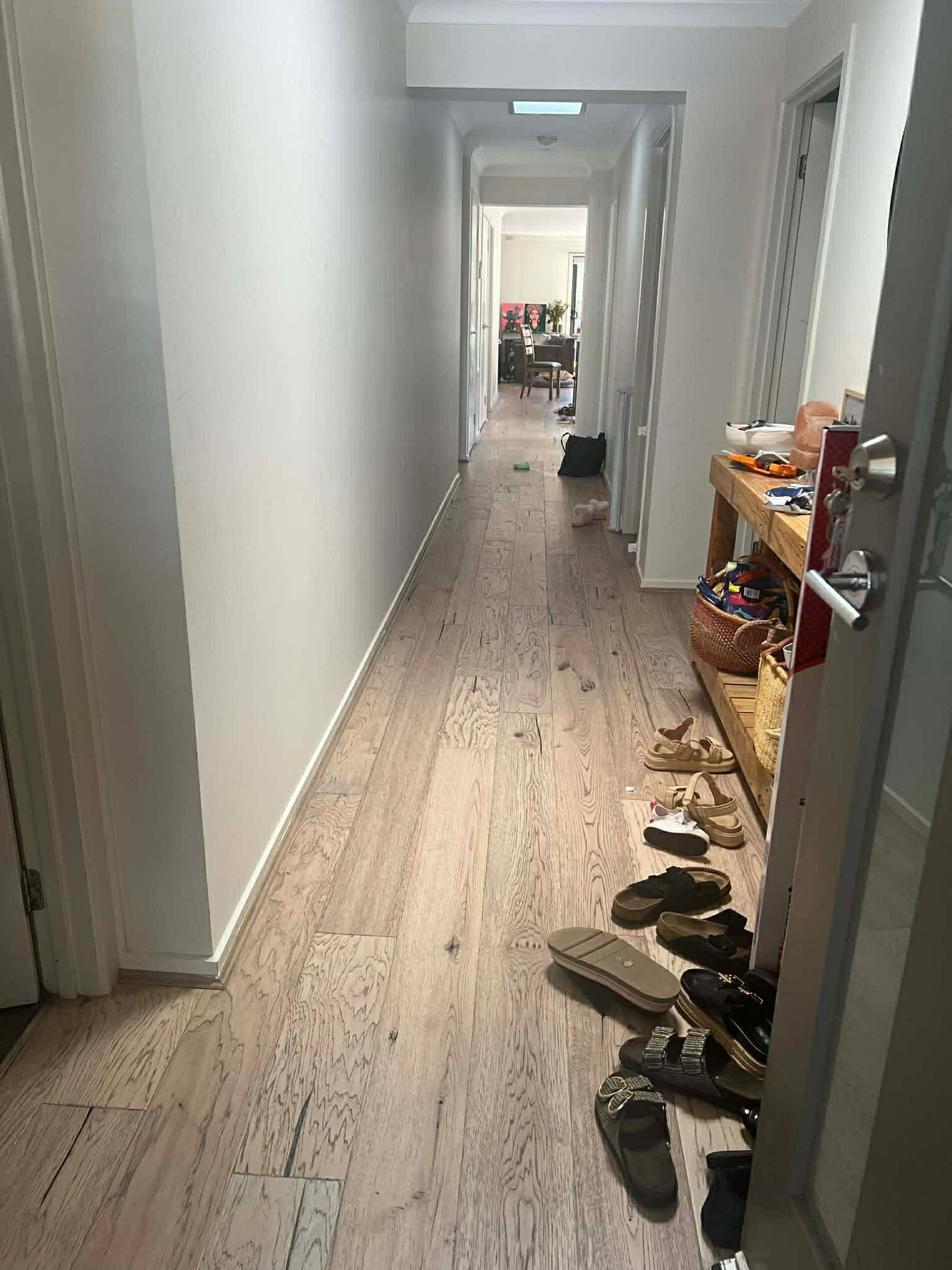 Hallway Refresh before photo